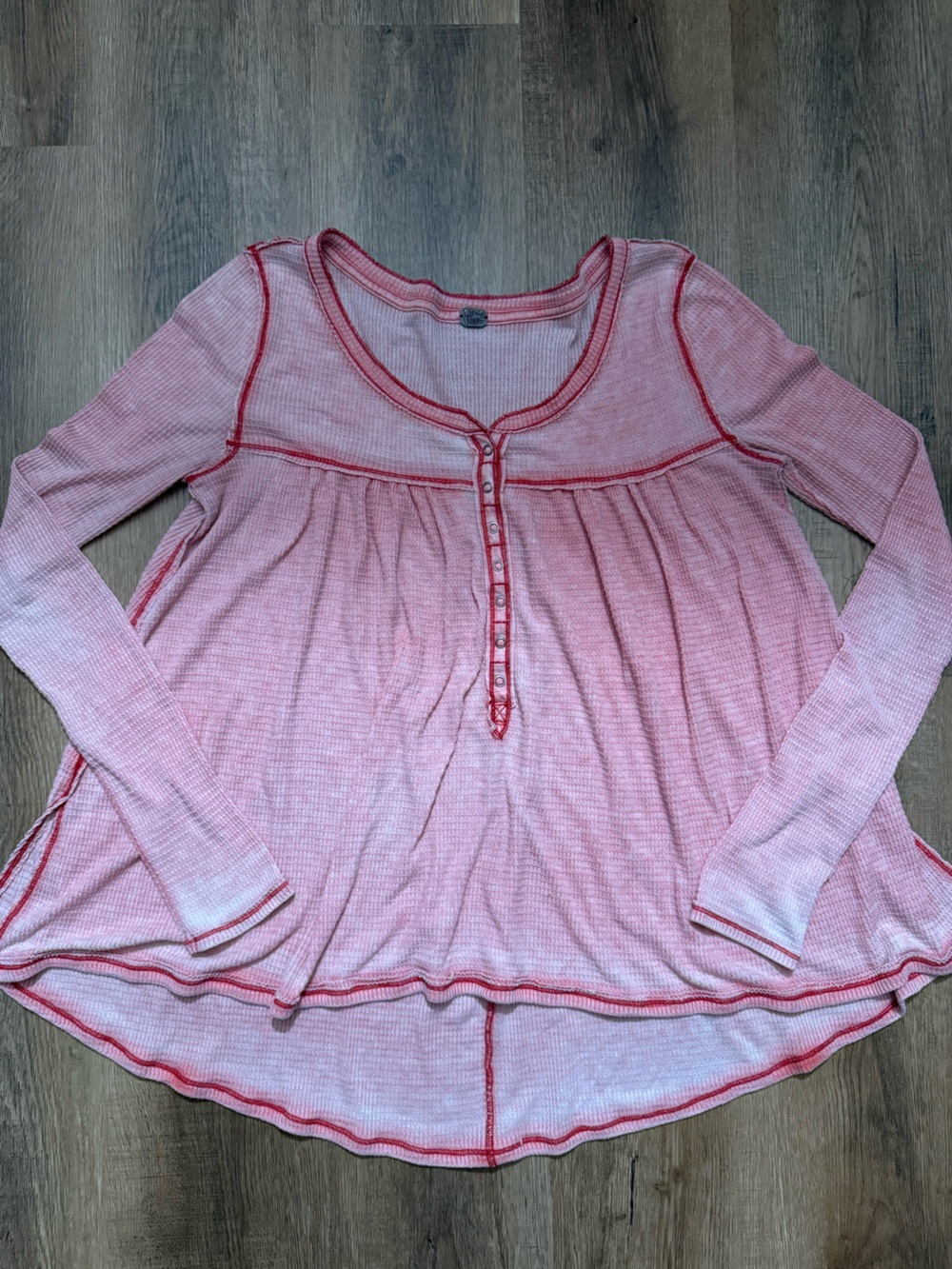 We the Free Babydoll Long Sleeve Top